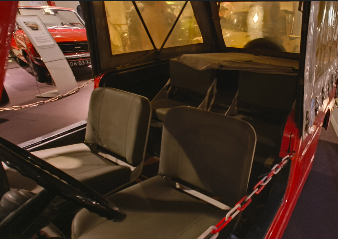 Daf 66 YA civiele versie (Deurnematic) - interieur