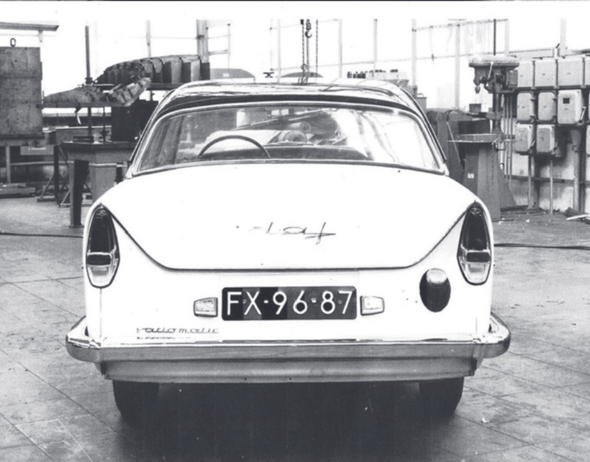 DAf 750 coupé (1962) - Achterzijde