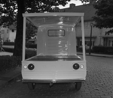 Daf project MD prototype '(melk)ventwagen' - achterzijde
