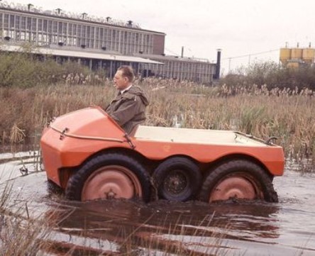 Daf Porter (1965) - testrit bij de fabriek