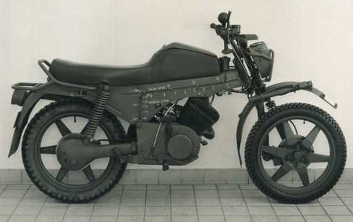 Hägglunds XM72 motorfiets met Variomatic