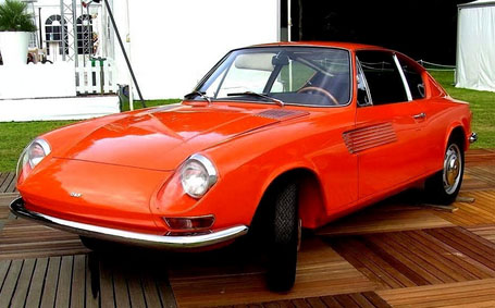 Daf P40 GT (1965) prototype - voor- en zijaanzicht