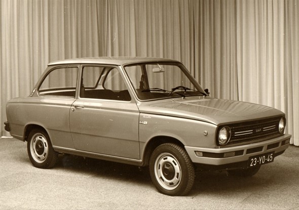 Daf 66 -> Volvo 66 ontwerpstudie (sedan) - voorkant